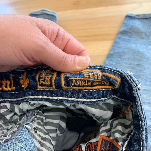 Rock Revival Cambria Easy Ankle Skinny Jeans Women’s Size 28 - Picture 11 of 14